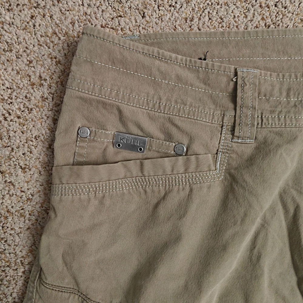 KUHL Renegade Short Men 36 Khaki Outdoor Hiking Quick Dry‎ Stretch - Picture 10 of 16